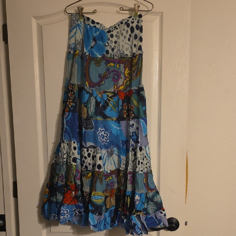 Colorful Patchwork Dress